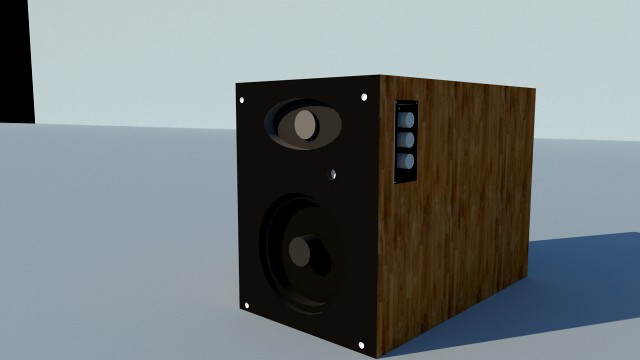 3d speaker by farzad ghadiri