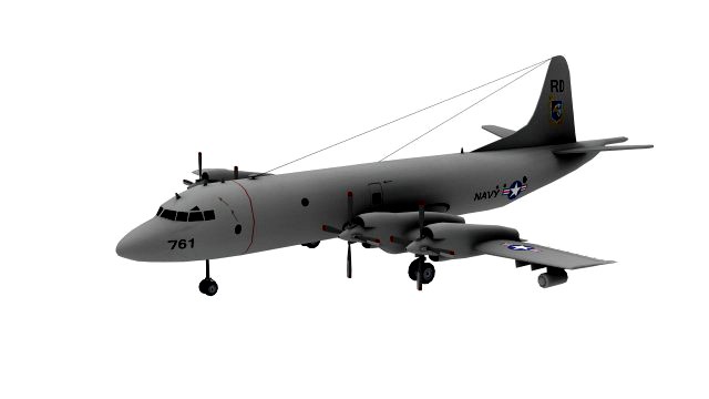 lowpoly p-3c orion