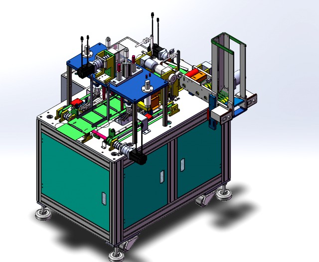 flat high-speed automatic ear strap 120 pieces per minute