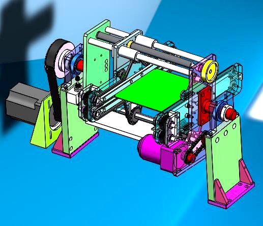 turning mechanism drawing pcb board turnover machine