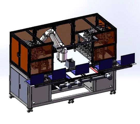 manipulator labeling machine