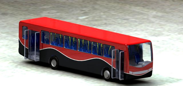 urban bus design drawings