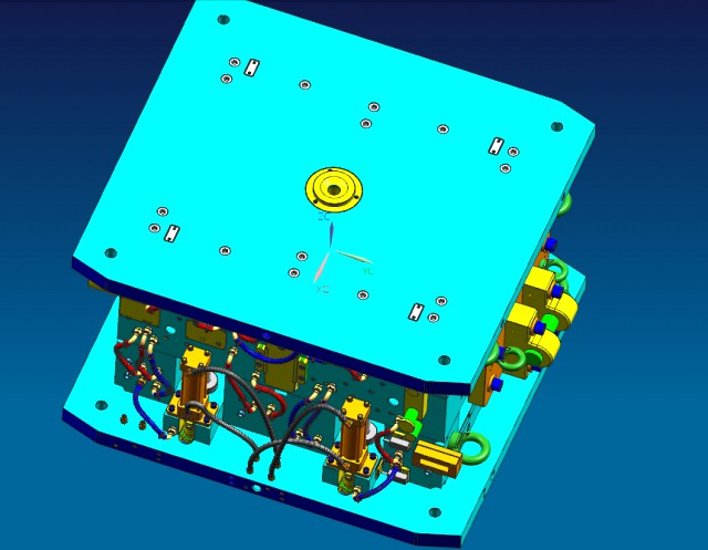 die for right rear door panel