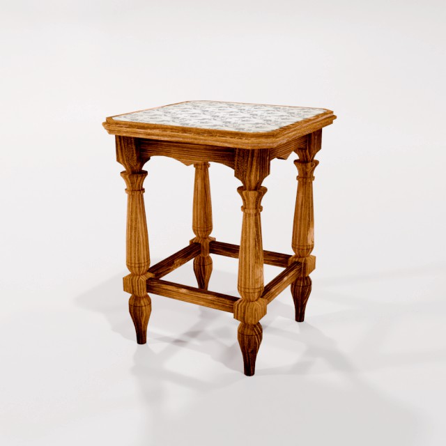 wooden stool