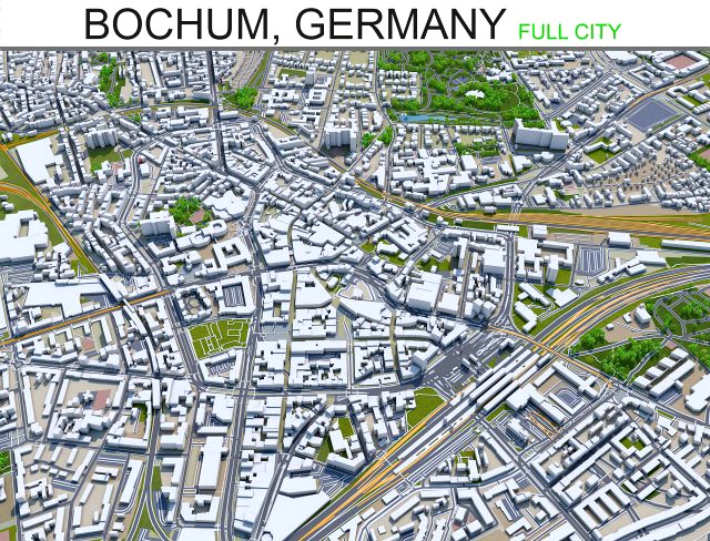 bochum city germany 35km