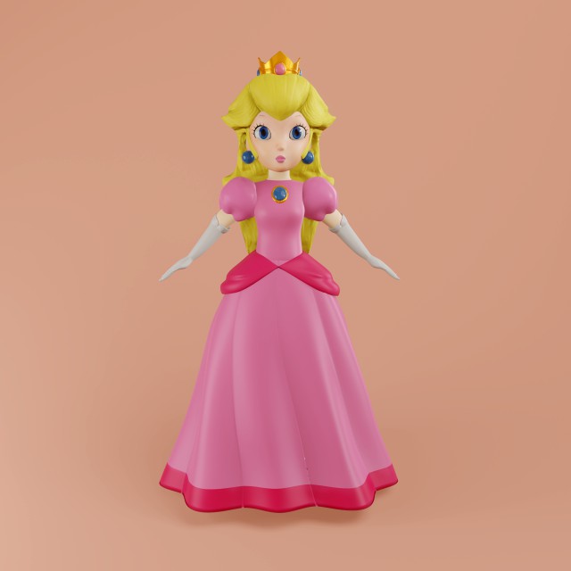 princess peach princess of the mushroom kingdom