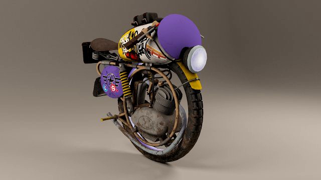 sci-fi mono bike 7