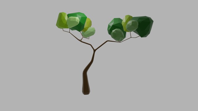 lowpoly trees