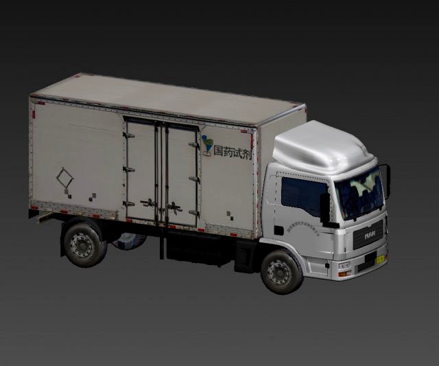 truck cargo pharmaceutical reagent cart small truck