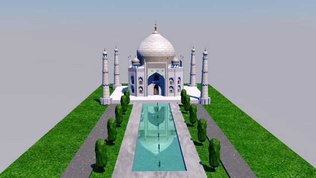 the taj mahal