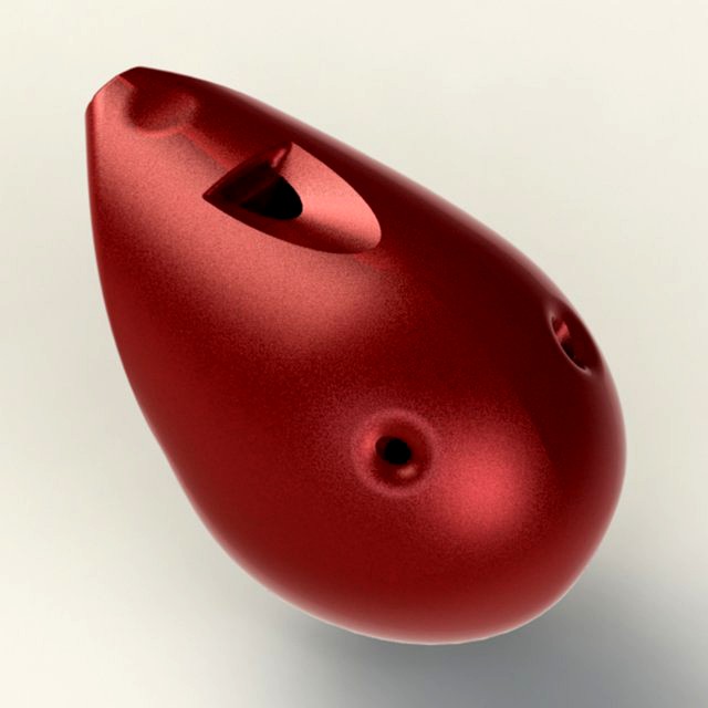 whistle ocarina- 3 note