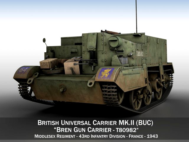 bren carrier - buc - t80982
