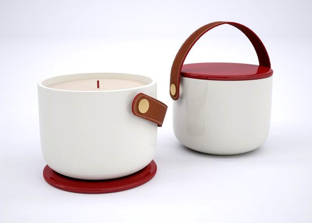 ceramic candle holder