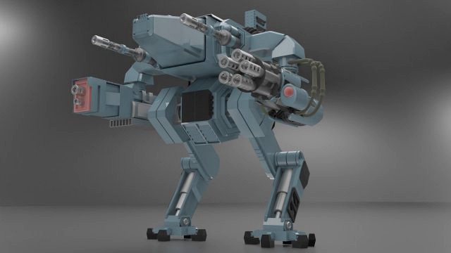 mech military robot