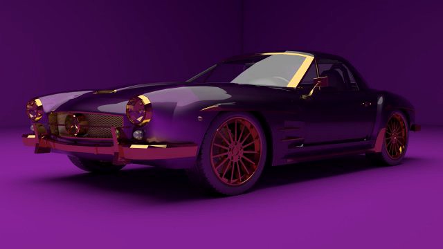 classic mercedes car