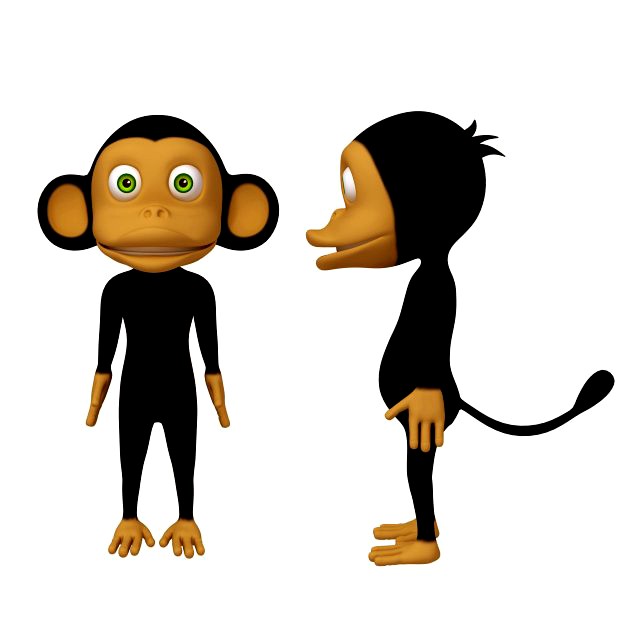 monkey cartoon