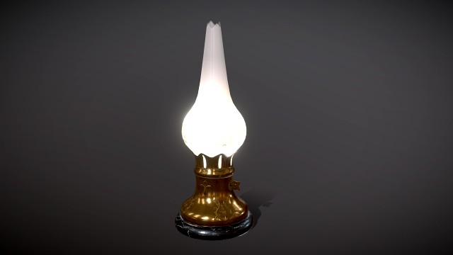 old lamp