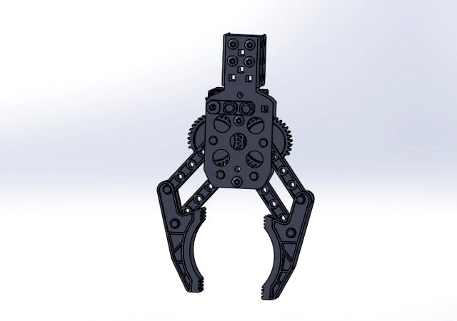 design model of gripper manipulator