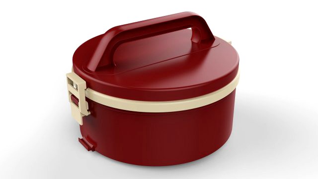 lunch box container 1 compartment