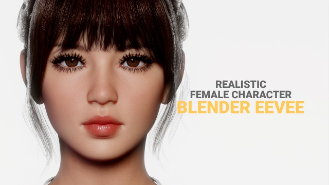 joy - realtime female character