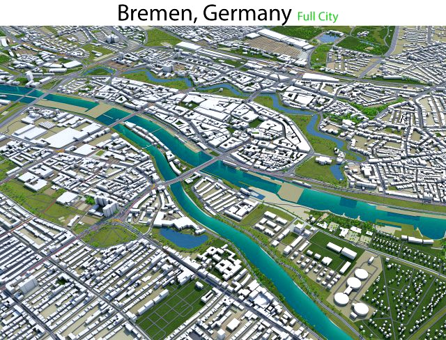 bremen city germany 70km