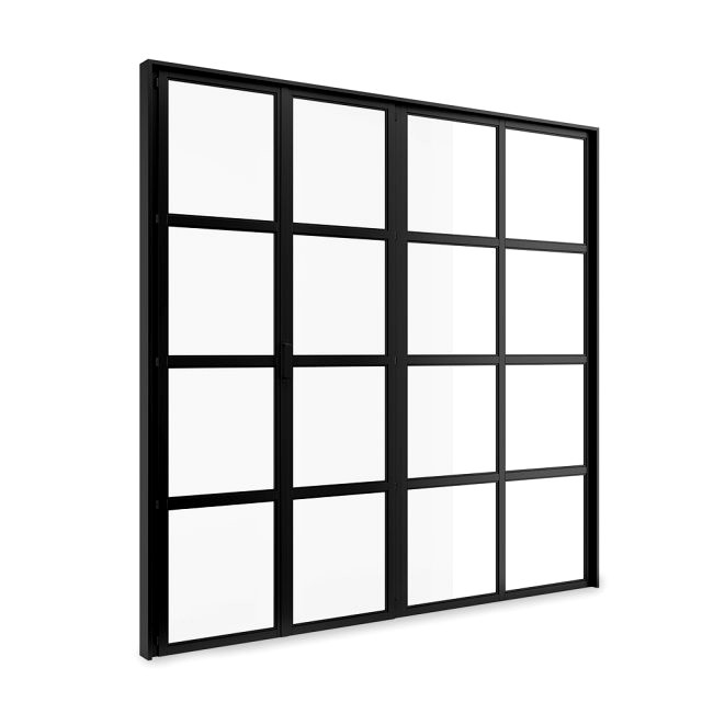 metal door-16 segments