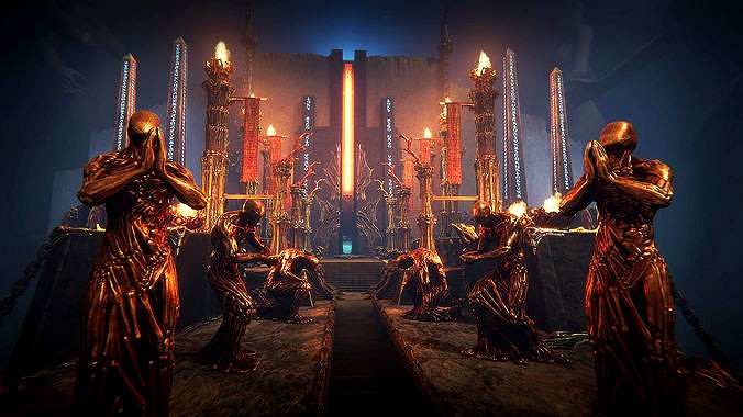 Grim temple