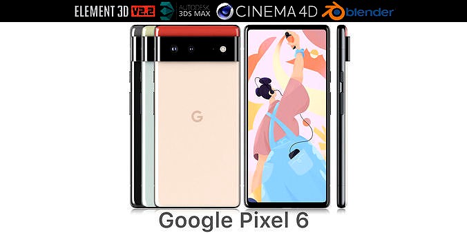 Google Pixel 6 all colors