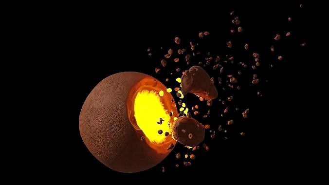 Destroyed planet