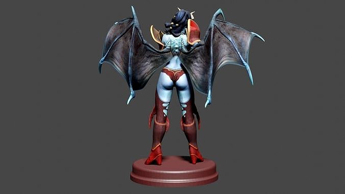 Printable character of game dota 2 Queen of Pain