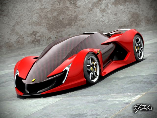 Ferrari Impronta concept 3D Model