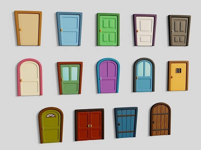 Cartoon Doors Collection 3