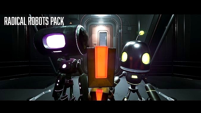 Radical Robots Pack - Unreal Engine