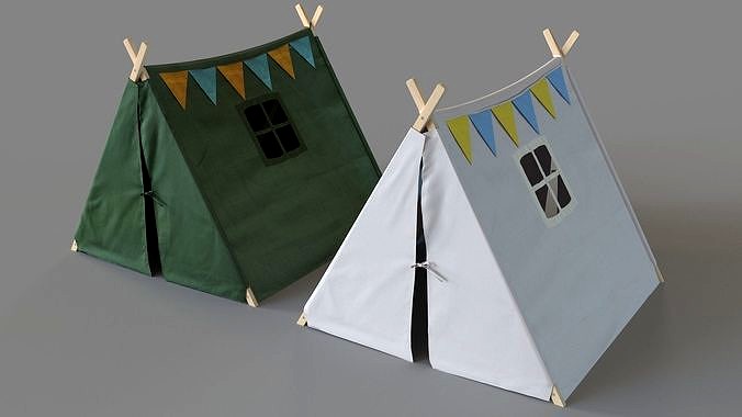Collapsible Canvas Play Tent