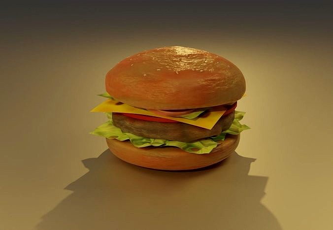 Appetizing burger