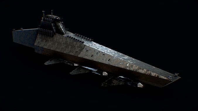 Sci-fi Military Aircraft Carrier