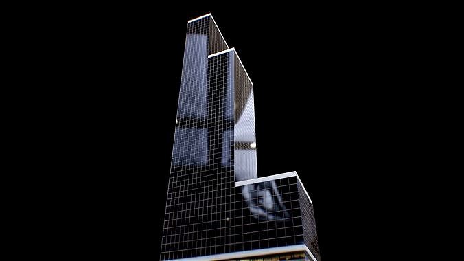 Low Poly - New York Building Skyscraper