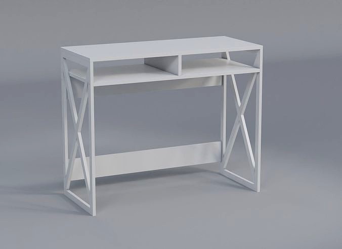 The Big One White Finish Writing Desk