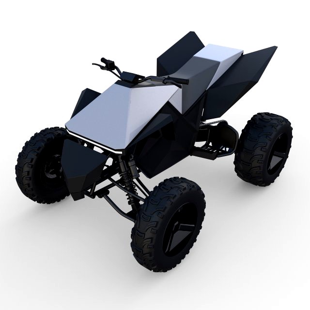 tesla cyberquad atv