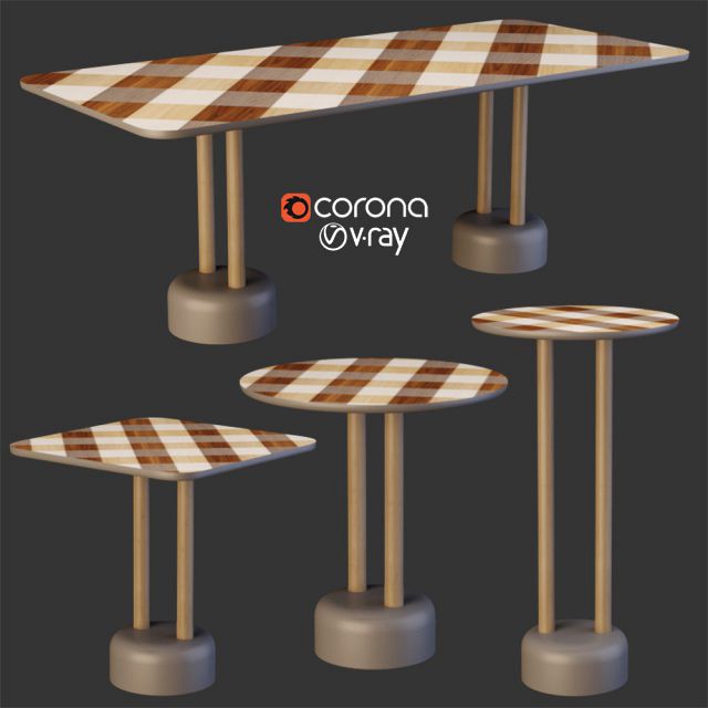 vichy dining table