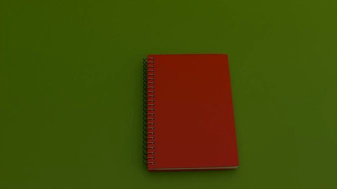 animated notebook example