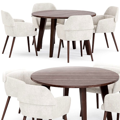 Archie Dining Set Ditre Italia Corona Vray