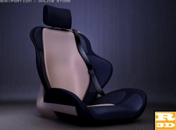Sport Seat 3D Model