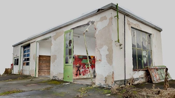 abandoned garage