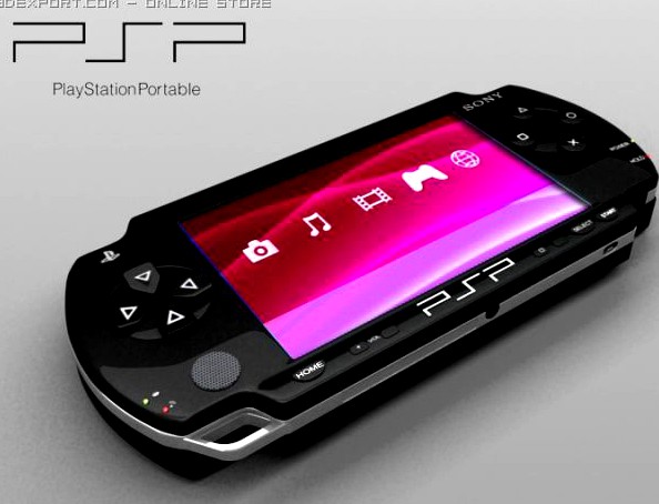 SONY PSP 3D Model