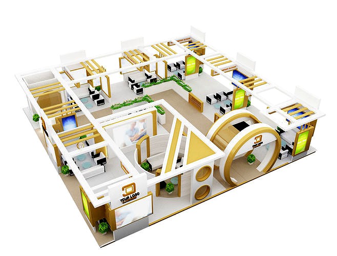 Booth Exhibition Stand a98