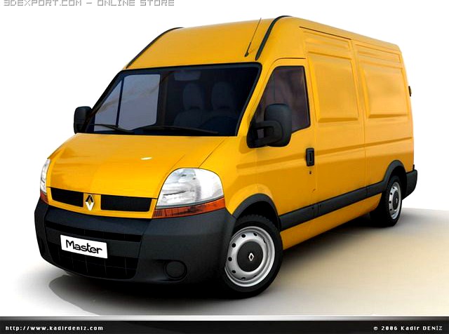 Renault Master 3D Model