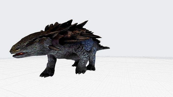 Nodosaurus  with Animation