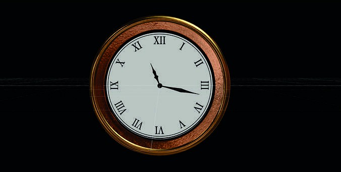 Wall Clock 3d Model