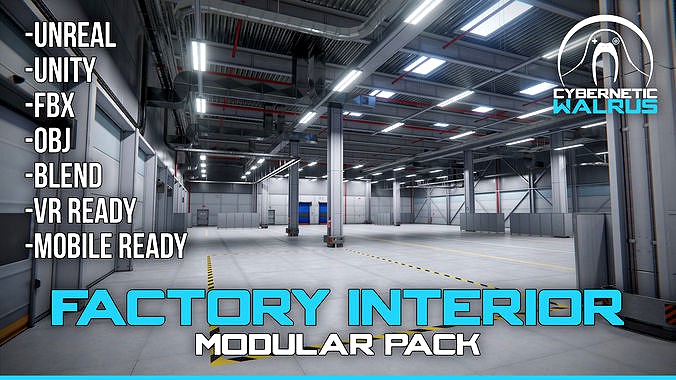 Factory Interior - Modular Pack